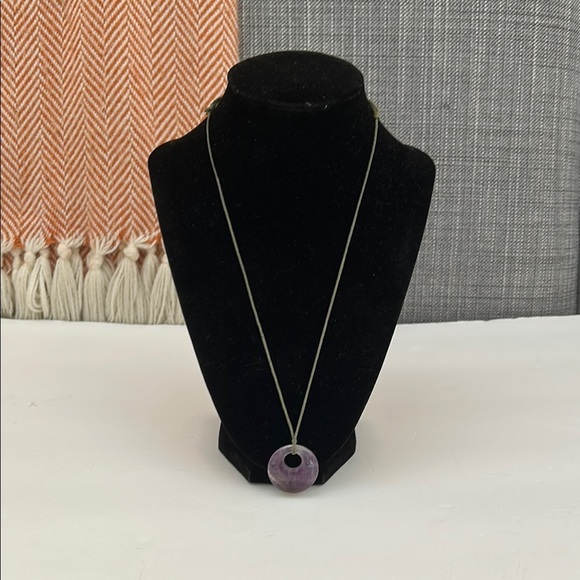 Jewelry - Elegant amethyst Purple Pendant Necklace